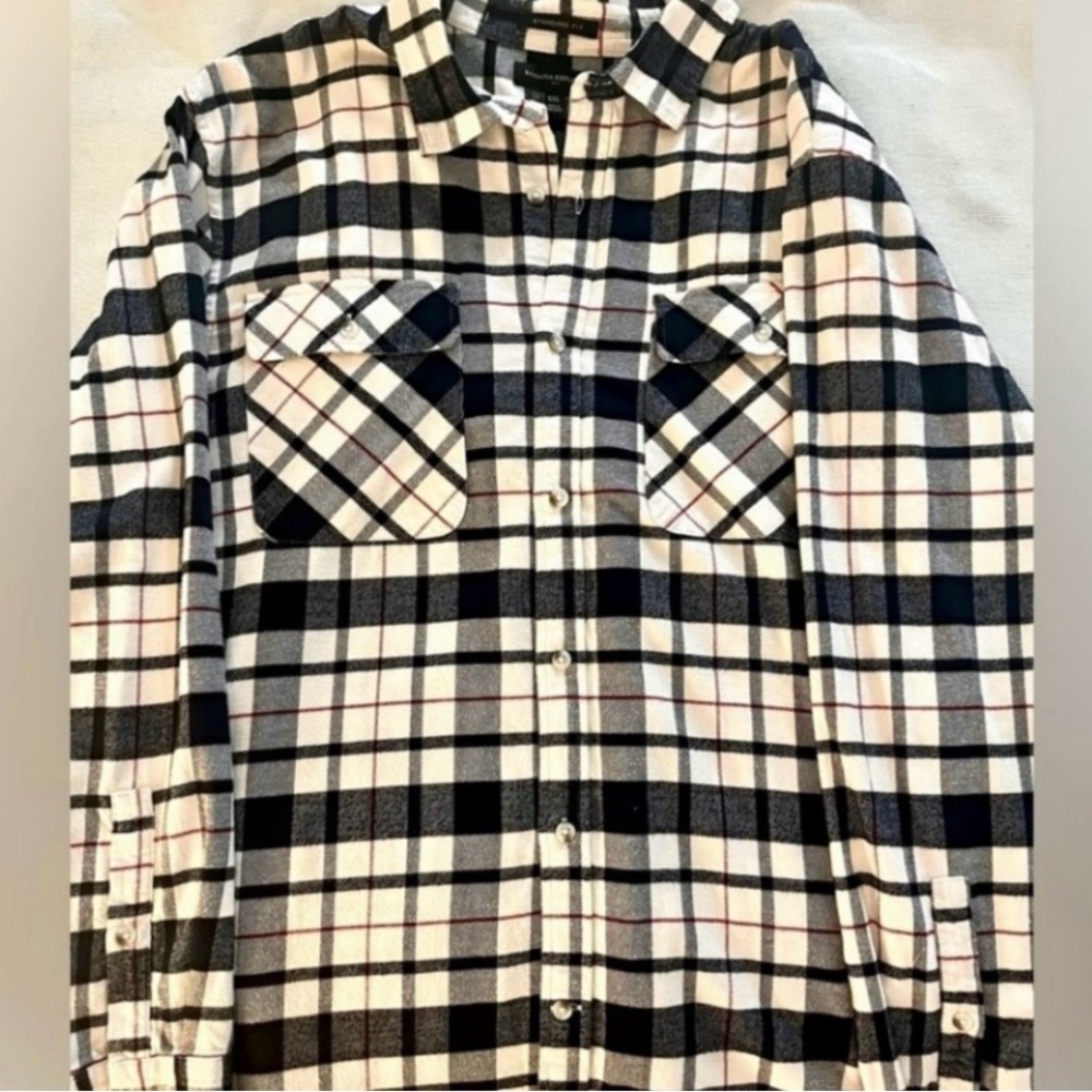 Banana Republic Men's flannel Plaid Shirt